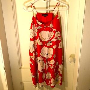 Fun, light, flowing floral summer dress